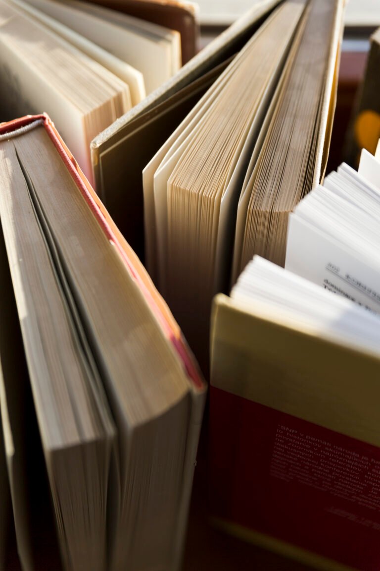 Books published by an independent publishing company supporting authors