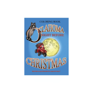 Oklahoma Night Before Christmas Coloring Book
