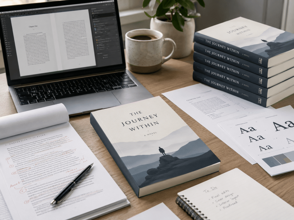 The Journey Within Author’s Workspace