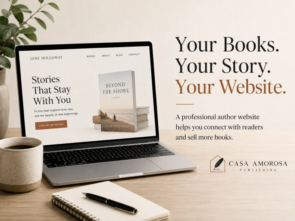 How to Build an Author Website That Turns Visitors Into Readers