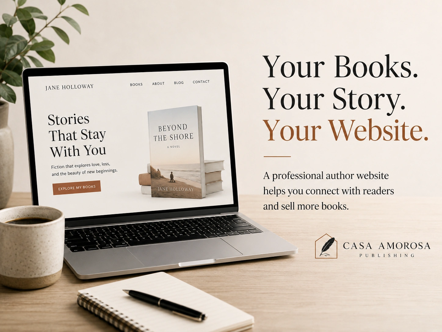 How to Build an Author Website That Turns Visitors Into Readers