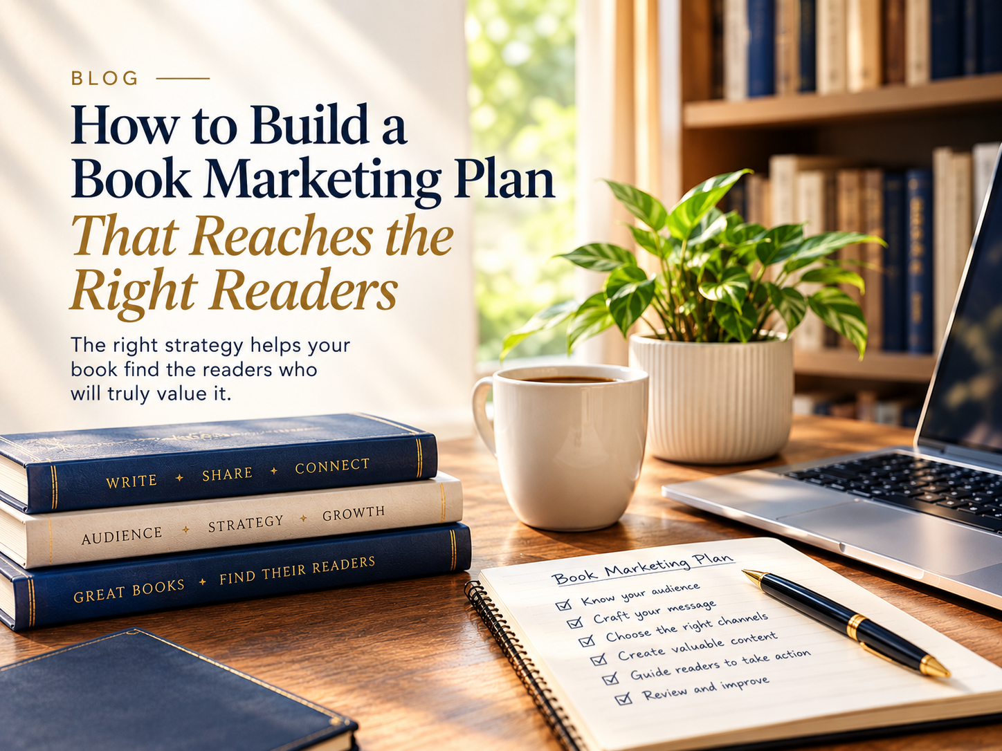 How to Build a Book Marketing Plan That Reaches the Right Readers